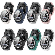 For Huawei Watch Ultimate PC+ Toughened Film Integrated Watch Protective Case(Rose Gold)