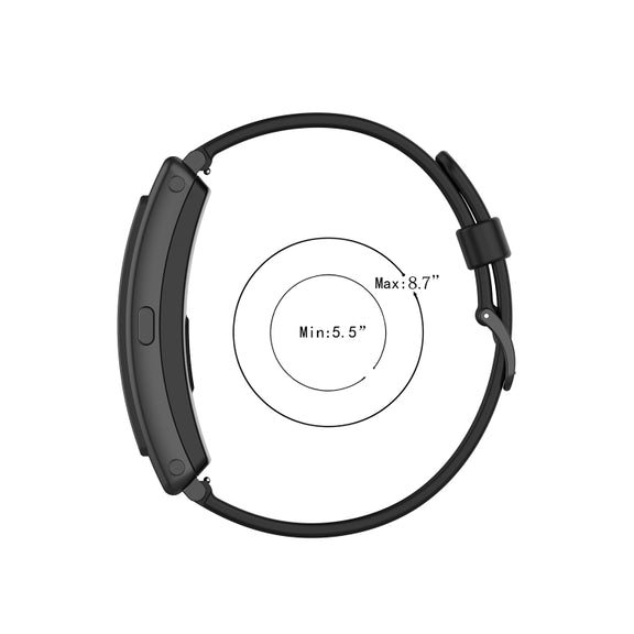 For Huawei Band 6 Solid Color Silicone Watch Band(Red)