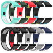 For Redmi Watch 3 Sports Two-Color Silicone Watch Band(Grey+White)