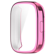 For Redmi Watch 3 TPU Fully Enclosed Watch Protective Case(Pink)