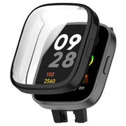 For Redmi Watch 3 TPU Fully Enclosed Watch Protective Case(Black)