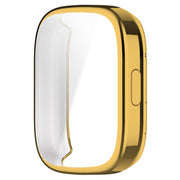 For Redmi Watch 3 TPU Fully Enclosed Watch Protective Case(Gold)