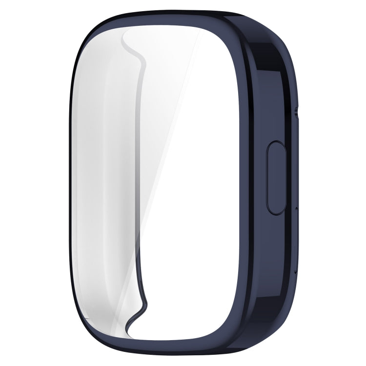 For Redmi Watch 3 TPU Fully Enclosed Watch Protective Case(Midnight Blue)