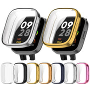 For Redmi Watch 3 TPU Fully Enclosed Watch Protective Case(Transparent)