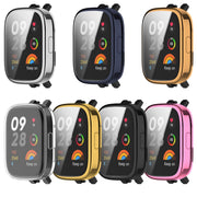 For Redmi Watch 3 Lite TPU Fully Enclosed Watch Protective Case(Black)