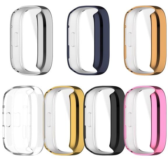 For Redmi Watch 3 Lite TPU Fully Enclosed Watch Protective Case(Black)