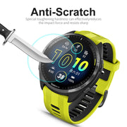 2pcs For Garmin Forerunner 965 ENKAY 0.2mm 9H Tempered Glass Screen Protector Watch Film