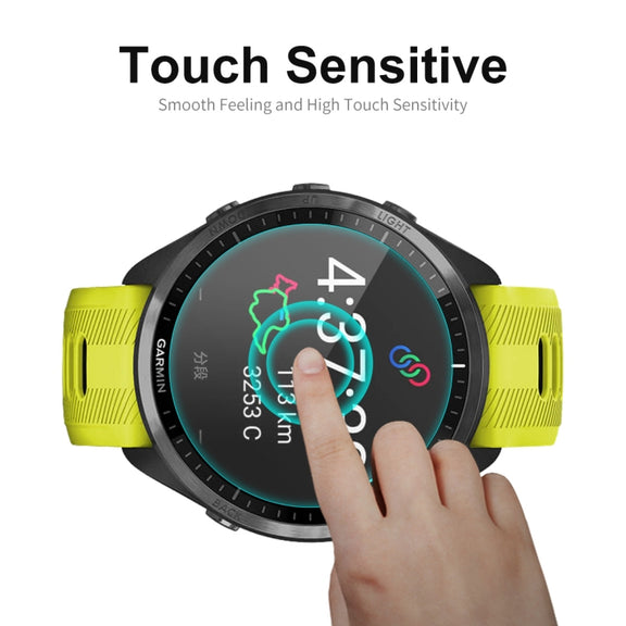 10pcs Compatible with Garmin Compatible witherunner 965 ENKAY 0.2mm 9H Tempered Glass Screen Protector Watch Film