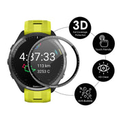 5pcs Compatible with Garmin Compatible witherunner 965 ENKAY Hat-Prince 3D Full Coverage Soft PC Edge + PMMA HD Screen Protector Film