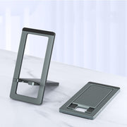 H18 Multifunctional Portable Phone Tablet Desktop Folding Stand(Gray)