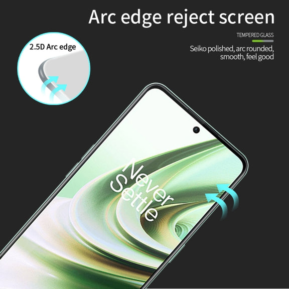 For OnePlus Nord CE3 Lite PINWUYO 9H 2.5D Full Screen Tempered Glass Film(Black)