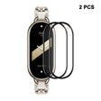 2pcs For Xiaomi Band 8 ENKAY Hat-Prince 3D Full Coverage Soft PC Edge + PMMA HD Screen Protector Film - Smart Wear by ENKAY | Online Shopping South Africa | PMC TechLife