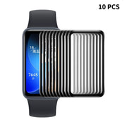 10pcs For Huawei Band 8 / 9 ENKAY Hat-Prince 3D Full Coverage Soft PC Edge + PMMA HD Screen Protector Film