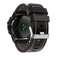 For Garmin Enduro 26mm Sewing Leather Steel Buckle Watch Band(Black) - Smart Wear by PMC TechLife | Online Shopping South Africa | PMC TechLife