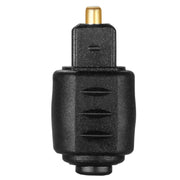 JUNSUNMAY Optical 3.5mm Female Mini Jack Plug to Digital Toslink Male Audio Adapter Connector
