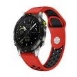 For Garmin MARQ Athlete Gen 2 22mm Sports Breathable Silicone Watch Band(Red+Black) -  by PMC TechLife | Online Shopping South Africa | PMC TechLife