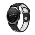 For Garmin Fenix 5 22mm Sports Breathable Silicone Watch Band(Black+White) -  by PMC TechLife | Online Shopping South Africa | PMC TechLife