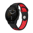 For Garmin Forerunner 955 22mm Sports Breathable Silicone Watch Band(Black+Red) -  by PMC TechLife | Online Shopping South Africa | PMC TechLife