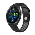 For Garmin Forerunner 965 22mm Sports Breathable Silicone Watch Band(Black+Grey) -  by PMC TechLife | Online Shopping South Africa | PMC TechLife