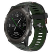 For Garmin D2 Delta PX 26mm Camouflage Printed Silicone Watch Band(Army Green+Bamboo Camouflage) -  by PMC TechLife | Online Shopping South Africa | PMC TechLife