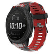 For Garmin Tactix Delta 26mm Camouflage Printed Silicone Watch Band(Red+Army Camouflage) -  by PMC TechLife | Online Shopping South Africa | PMC TechLife