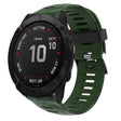 For Garmin Fenix 6X Pro 26mm Camouflage Printed Silicone Watch Band(Army Green+Army Camouflage) -  by PMC TechLife | Online Shopping South Africa | PMC TechLife