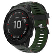 For Garmin Fenix 6X Pro 26mm Camouflage Printed Silicone Watch Band(Army Green+Bamboo Camouflage) -  by PMC TechLife | Online Shopping South Africa | PMC TechLife