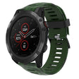 For Garmin Fenix 5X Plus 26mm Camouflage Printed Silicone Watch Band(Army Green+Army Camouflage) -  by PMC TechLife | Online Shopping South Africa | PMC TechLife