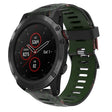 For Garmin Fenix 5X Plus 26mm Camouflage Printed Silicone Watch Band(Army Green+Bamboo Camouflage) -  by PMC TechLife | Online Shopping South Africa | PMC TechLife