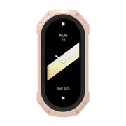 For Xiaomi Mi Band 8 ENKAY Hat-Prince Full Coverage PC Frame + Tempered Glass Film Watch Case(Black)