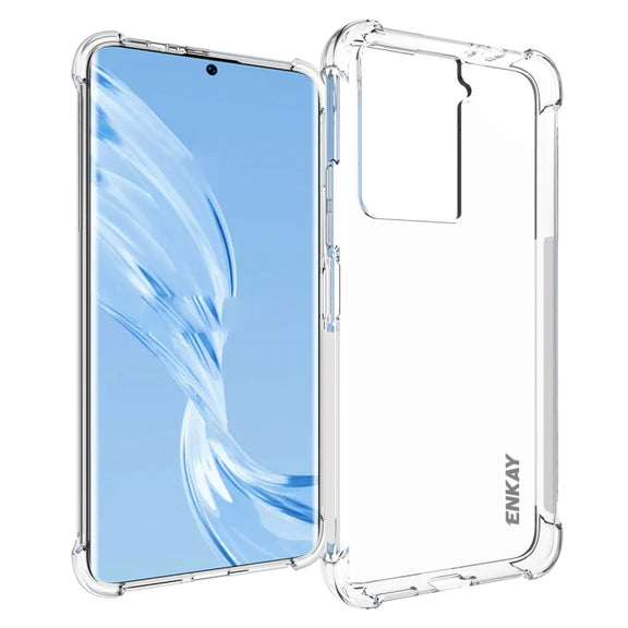 For HTC U23 Pro ENKAY Hat-Prince Transparent TPU Shockproof Phone Case