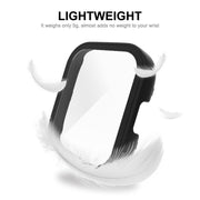 For Redmi Watch 3 ENKAY Hat-Prince Full Coverage PC Frame + Tempered Glass Film Watch Case(Transparent)
