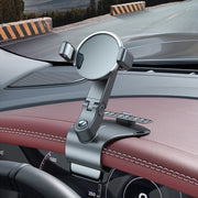 088 With Parking Phone Sign 360 Degrees Rotation Car Dashboard Mount Cell Phone Holder(Pink)