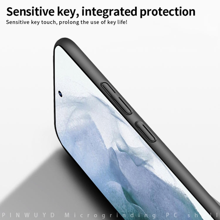 For Samsung Galaxy S23+ 5G PINWUYO Magnetic Magsafe Frosted PC Ultra-thin Hard Phone Case(Black)