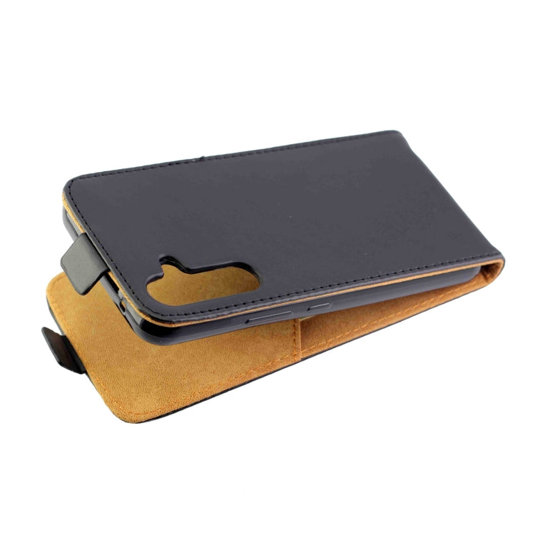 For Samsung Galaxy A54 5G Vertical Flip Leather Phone Case with Card Slot(Black)