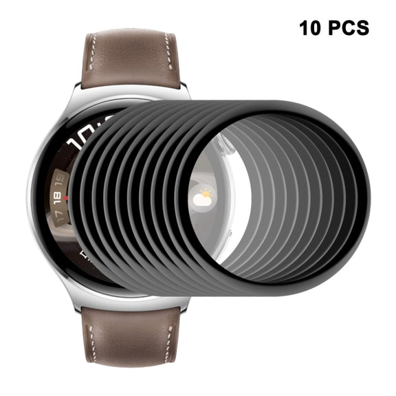 10pcs For Huawei Watch 4 ENKAY 3D Full Coverage Soft PC Edge + PMMA HD Screen Protector Film