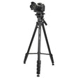 Yunteng VCT-3000 Professional Aluminum Tripod Camera Stand with Pan Head - Tripods by YUNTENG | Online Shopping South Africa | PMC TechLife | Buy Now Pay Later Mobicred