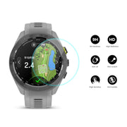 For Garmin Approach S70 2pcs ENKAY 0.2mm 9H Tempered Glass Screen Protector Watch Film