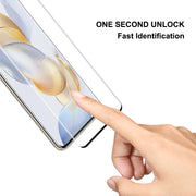 For Honor 90 5pcs ENKAY Hat-Prince Hot Bending Full Coverage Side Glue Tempered Glass Film