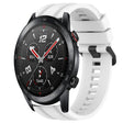For Huawei Watch GT3 Pro 46mm Long & Short Sports Solid Color Silicone Watch Band Set(White) - Watch Bands by PMC TechLife | Online Shopping South Africa | PMC TechLife
