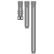 For Huawei Watch GT3  46mm Long & Short Sports Solid Color Silicone Watch Band Set(Grey)