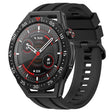 For Huawei Watch GT3 SE Long & Short Sports Solid Color Silicone Watch Band Set(Black) - Watch Bands by PMC TechLife | Online Shopping South Africa | PMC TechLife