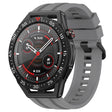 For Huawei Watch GT3 SE Long & Short Sports Solid Color Silicone Watch Band Set(Grey) - Watch Bands by PMC TechLife | Online Shopping South Africa | PMC TechLife