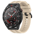 For Huawei Watch GT3 SE Long & Short Sports Solid Color Silicone Watch Band Set(Khaki) - Watch Bands by PMC TechLife | Online Shopping South Africa | PMC TechLife