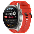 For Huawei Watch 3 Pro New Long & Short Sports Solid Color Silicone Watch Band Set(Red) - Watch Bands by PMC TechLife | Online Shopping South Africa | PMC TechLife