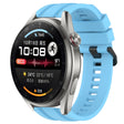 For Huawei Watch 3 Pro New Long & Short Sports Solid Color Silicone Watch Band Set(Sky Blue) - Watch Bands by PMC TechLife | Online Shopping South Africa | PMC TechLife
