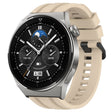For Huawei Watch 3 Pro Long & Short Sports Solid Color Silicone Watch Band Set(Khaki) - Watch Bands by PMC TechLife | Online Shopping South Africa | PMC TechLife