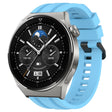 For Huawei Watch 3 Pro Long & Short Sports Solid Color Silicone Watch Band Set(Sky Blue) - Watch Bands by PMC TechLife | Online Shopping South Africa | PMC TechLife