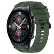For Huawei Watch 3 Long & Short Sports Solid Color Silicone Watch Band Set(Dark Green) - Watch Bands by PMC TechLife | Online Shopping South Africa | PMC TechLife