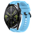 For Huawei Watch GT Runner Long & Short Sports Solid Color Silicone Watch Band Set(Sky Blue) - Watch Bands by PMC TechLife | Online Shopping South Africa | PMC TechLife